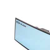 BLOX Racing 290mm Convex Mirror Black Frame Blue Tint - BXAC-02011