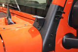 Fishbone Offroad 07-18 Jeep Wrangler JK Windshield Light Bracket - FB21015