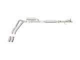 aFe Rebel Series 3in 409 SS Cat-Back Exhaust w/ Polish Tips 17-20 Ford F-250 V8 6.2L - 49-43117-P