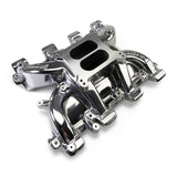 Edelbrock Chevy LS1 Performer RPM Intake Manifold Only - Chrome Plasma Finish - 71187-CP