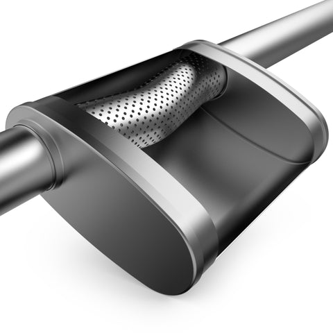 MagnaFlow 19-20 Dodge Charger GT 3.6L V6 Dual Exit Polished Tip Street Series Cat-Back Exhaust - 19522