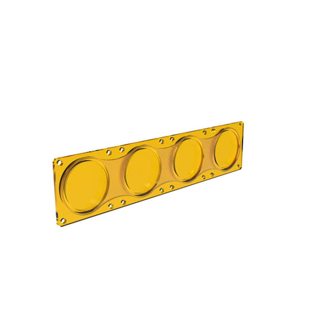 KC HiLiTES FLEX ERA LED Performance Yellow Spot Beam Lens for Light Bars - 4272