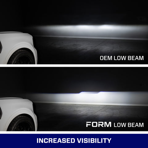 Form Lighting 22-24 Ford Maverick Sequential LED Projector Headlights (Pair) - FL0084