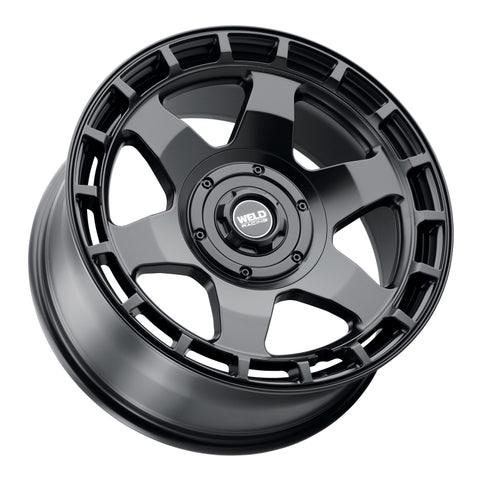 Weld Off-Road Ridge 20x9 - 8x165.1 BP - ET0 - 125.1mm CB - Satin Black Wheel - W14809082500