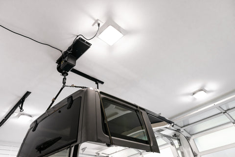 Bestop 18-26 Jeep Wrangler JL Hoss Hardtop Hoist (Black) - 42820-01