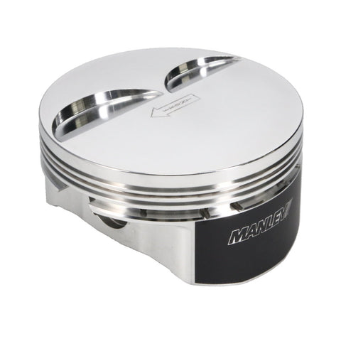 Manley Small Block Chevrolet LS Series -4cc Flat Top Piston Set - 592670C-8