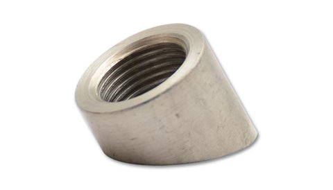 Vibrant 30 Degree Angled Oxygen Sensor Weld Bung T304 SS M18 x 1.5 Thread - 1 Piece - 1193A