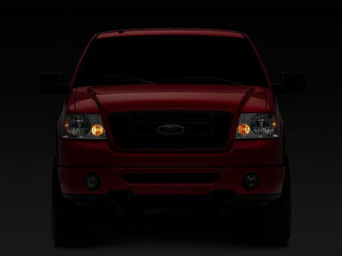 Raxiom 04-08 Ford F-150 Axial Series OEM Style Replacement Headlights- Chrome Housing (Clear Lens) - T551341