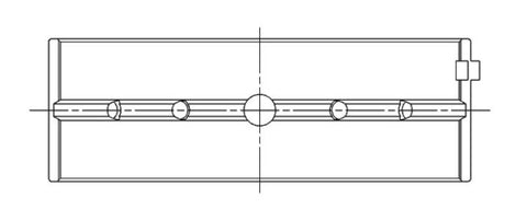 ACL Nissan VG30DETT 3.0L-V6 0.25 Oversized High Performance Main Bearing Set - 4M2737H-.25