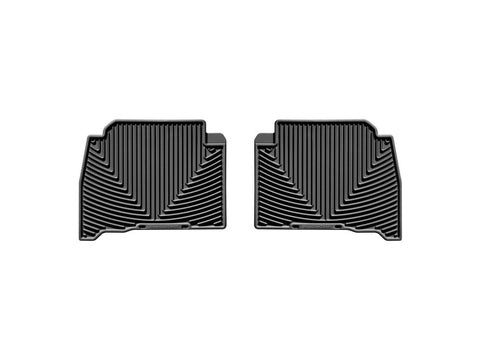 WeatherTech 08-13 Lexus LX570 Rear Rubber Mats - Black - W127