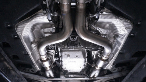 Stainless Works 2016-18 Cadillac CTS-V Sedan Headers 2in Primaries 3in Catted Leads Into X-Pipe - CTSV16HCAT