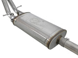 aFe Vulcan Series 3in-2-1/2in 304 SS Cat-Back 2019 GM Silverado / Sierra 1500 V8-5.3L w/ Black Tips - 49-34104-B