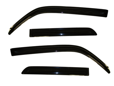 AVS 10-18 Toyota 4Runner Ventvisor Outside Mount Window Deflectors 4pc - Smoke - 94242