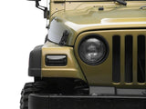 Raxiom 97-06 Jeep Wrangler TJ Axial Series LED Sequential Cornering Lights- Smoked - J211784