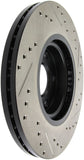 StopTech 06-07 350Z / 05-07 G35 exp Sport/ 06-07 G35X SportStop Slotted & Drilled Front Right Rotor - 127.42080R
