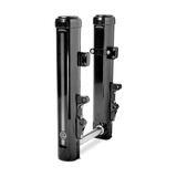 Performance Machine Dyna and M8 Softail Lower Leg Assembly 49mm - Contrast Cut - 0208-2177-BM