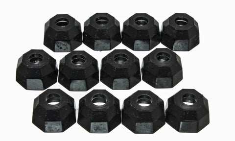 Energy Suspension Tie Rod End Boot Oct-Box Of 12 - Black - 9.13112G