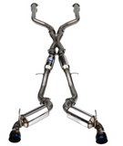 Invidia 2022+ Nissan Z 70mm N1 Cat Back Exhaust - TI Tips - HS22N4Z7GD1STL