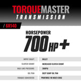 BD Diesel 2011-2016 Ford 6.7L Power Stroke 2WD/4WD 6R140 Transmission & Converter Package - 1064504BM