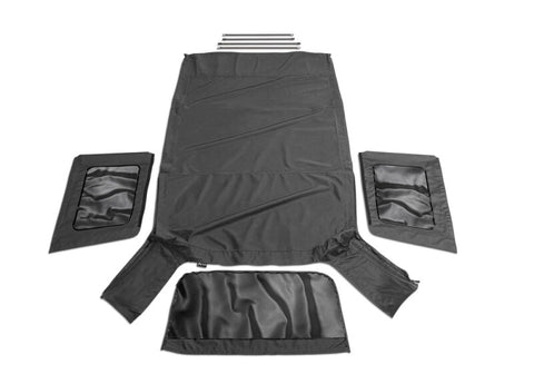 Rampage 2007-2009 Jeep Wrangler(JK) Unlimited OEM Replacement Top - Black Diamond - 99835