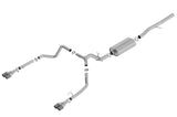 Borla 19 Chevrolet Silverado/GMC Sierra 1500 6.2L SS Touring Catback Exhaust - Carbon Fiber Tips - 140772CF