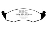 EBC 93-98 Mercury Villager 3.0 Greenstuff Front Brake Pads - DP61269