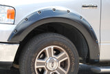 Lund 04-08 Ford F-150 (No Stepside) RX-Rivet Style Smooth Elite Series Fender Flares - Black (2 Pc.) - RX310SA