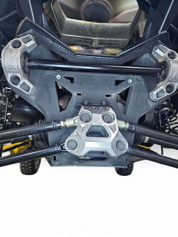 Elektric Offroad 2024+ Can Am Maverick R Radius Rod Plate Anodized Clear - RVMSM0017-C