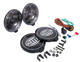 Hella 500 Series 12V Black Magic Halogen Driving Lamp Kit - 005750991