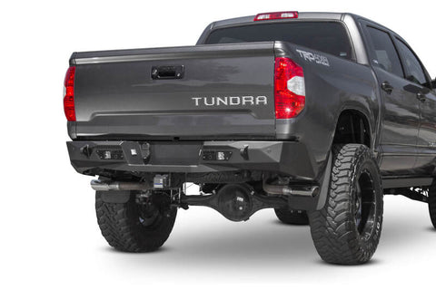 Addictive Desert Designs 2014+ Toyota Tundra Stealth Fighter Rear Bumper w/ Backup Sensor Cutouts - R741231280103
