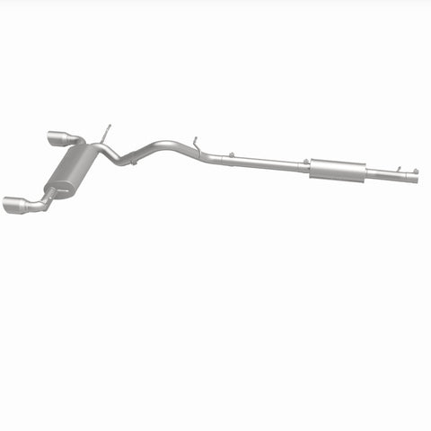 MagnaFlow Cat-Back 12-16 Jeep Wrangler GT 3.6L V6 Black Tips - 19327