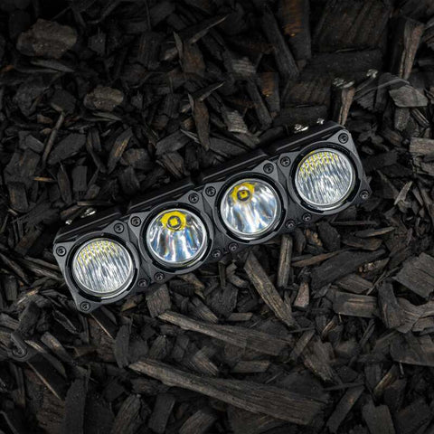 KC HiLiTES FLEX ERA LED Light Bar Bezel Kit for 10in. Segments - Gloss Black - 30581