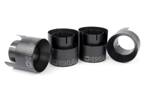Dinan 23-26 BMW M2 (G87) Valved Axleback Exhaust System - Black Tips - D660-0100-BLK