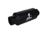 Aeromotive In-Line Marine Filter - AN-12 - 40 Micron SS Element - Black Hardcoat Finish - 12343