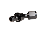 Fleece Performance Universal -8AN 45Deg to Hose Barb - Black - FPE-PL-45-08