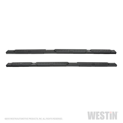 Westin 19-21 Dodge/Ram 1500 Crew Cab (5.5ft Bed) Wheel to Wheel Nerf Step Bars - Black - 28-534725