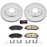 Power Stop 12-15 Nissan Armada Front Z17 Evolution Geomet Coated Brake Kit - CRK5821