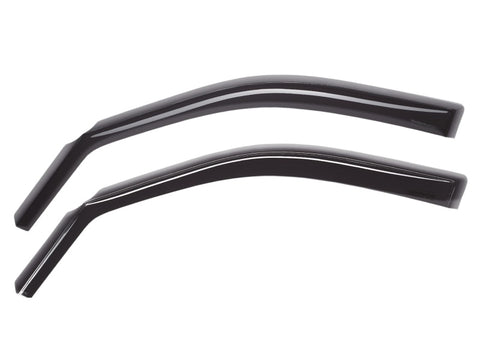 WeatherTech 14+ Nissan Rogue (Does Not Fit Rogue Select) Front Side Window Deflectors - Dark Smoke - 80769