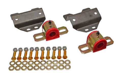 Energy Suspension 67-72 Dodge Dart / 65-69 Charger Red 7/8in Greaseable Bushing Adapter Kit - 5.5134R