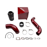 Wehrli 11-16 Chevrolet 6.6L Duramax LML 4in Intake Kit Stage 2 - WCFab Red - WCF100304-RED