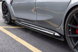 Dinan 21-26 BMW M3 Carbon Side Skirt G8X M3/M4 Gloss - D980-0047