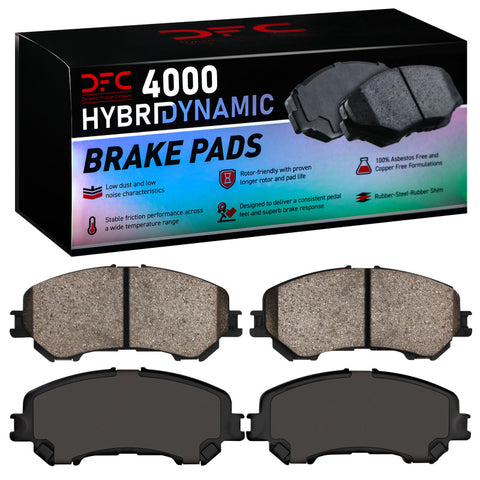 DFC 14-23 Renault Koleos (Mexico) Front 4000 Hybridynamic Brake Pads - 4000-1737-00