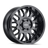 Mayhem 8110 Tripwire 20x9 / 8x165.1 BP / 0mm Offset / 130.8mm Hub Black w/ Milled Spokes Wheel - 8110-2981BM