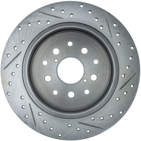 StopTech 01-05 Lexus IS300 / 02-10 Lexus SC430 Sport Slotted & Drilled Rear Right Brake Rotor - 227.44090R