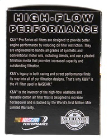 K&N Oil Filter for 06-11 BMW M5/M6 / 08-15 Porsche Cayenne 4.8L / 10-15 911 3.4L/3.8L - PS-7032