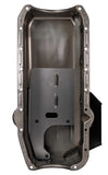 Moroso 80-85 Chevrolet SBC(w/Passenger Side Dipstick) Wet Sump 7qt 7.5in Steel Oil Pan - Black - 21317