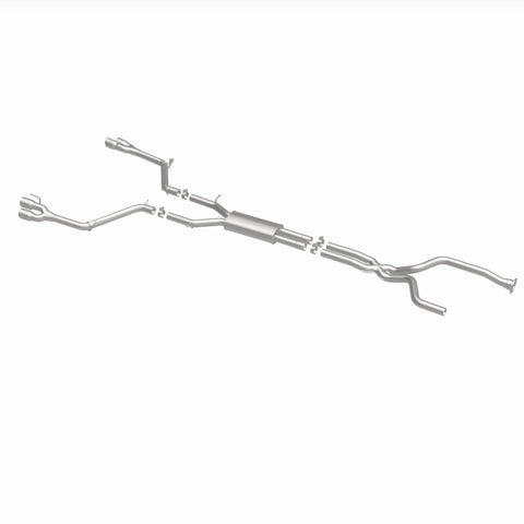 MagnaFlow CatBack 16-19 Cadillac CT6 V6 3.0L Street Series 2.5in Pipe Dia Polished Tips - 19301