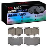 DFC 95-08 Toyota Tacoma Front 4000 Hybridynamic Brake Pads - 4000-0436-00