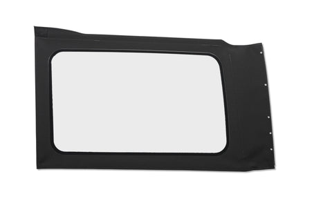 Bestop 18-26 Jeep Wrangler JL Oe JL Replacement Windows (Quarter Left Hand 4-Door Black Twill Clear) - 58301-17