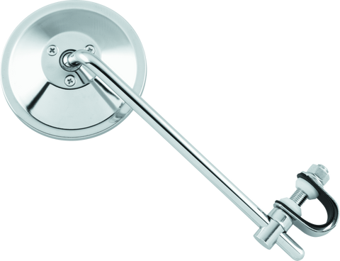 BikeMaster Universal Clamp On Mirror 8in Stem - 600005